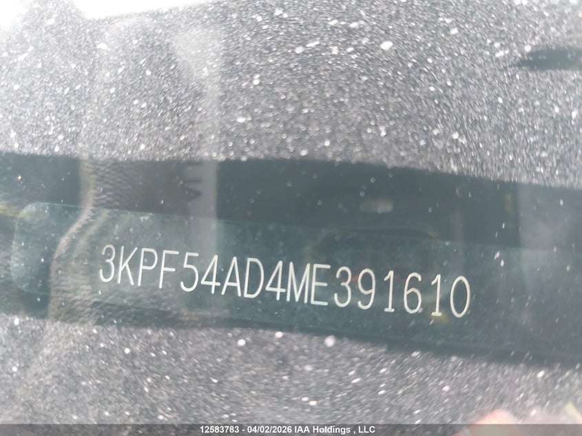 2021 Kia Forte Ex VIN: 3KPF54AD4ME391610 Lot: 12583783