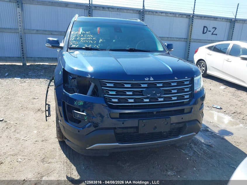 2017 Ford Explorer VIN: 1FM5K8F88HGA24962 Lot: 12583816