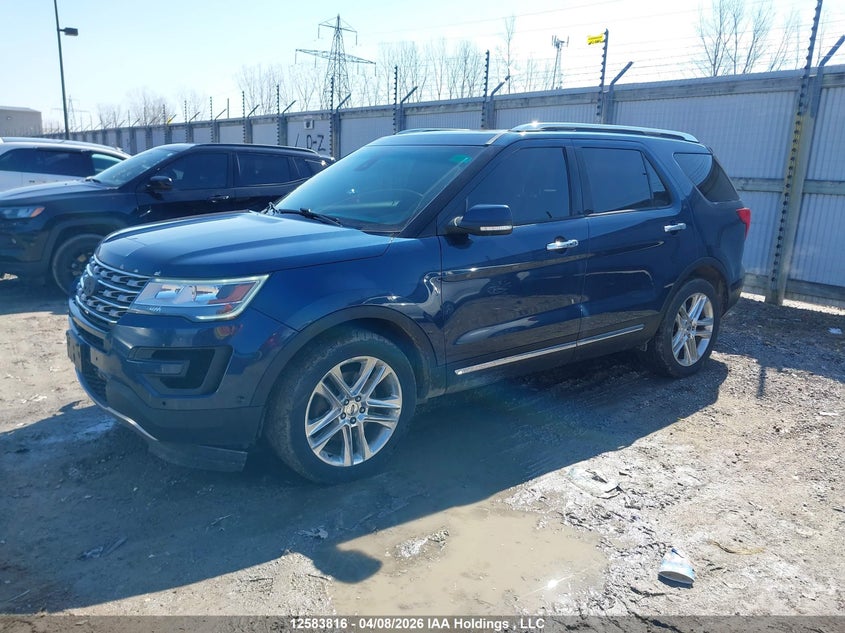 2017 Ford Explorer VIN: 1FM5K8F88HGA24962 Lot: 12583816