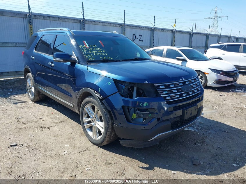 2017 Ford Explorer VIN: 1FM5K8F88HGA24962 Lot: 12583816