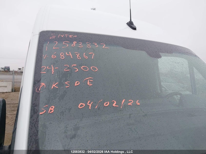 2024 Mercedes-Benz Sprinter 2500 VIN: W1Y4KCHY8RP684867 Lot: 12583832