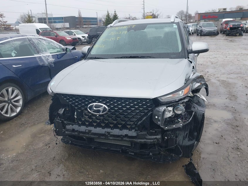 2025 Hyundai Venue Ultimate W/Black Interior (Ivt) VIN: KMHRC8A30SU360317 Lot: 12583858