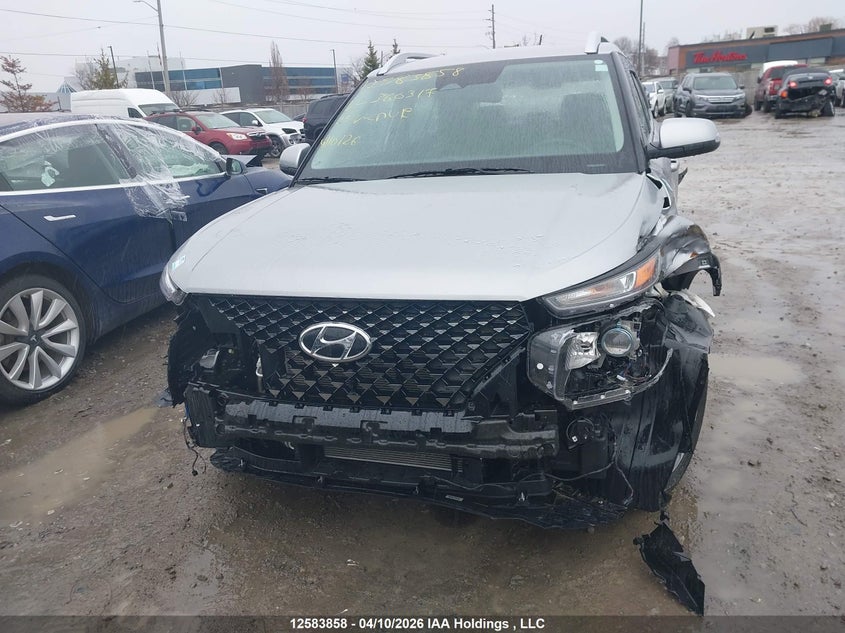 2025 Hyundai Venue Ultimate W/Black Interior (Ivt) VIN: KMHRC8A30SU360317 Lot: 12583858