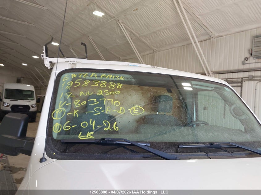 2019 Nissan Nv 2500 S/2500 Sv/3500 S/3500 Sv/3500 Sl VIN: 1N6AF0KY7KN803770 Lot: 12583888