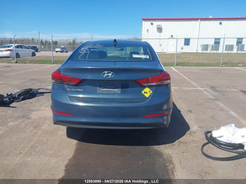 2017 Hyundai Elantra Se/Value/Limited VIN: KMHD84LF3HU182357 Lot: 12583890