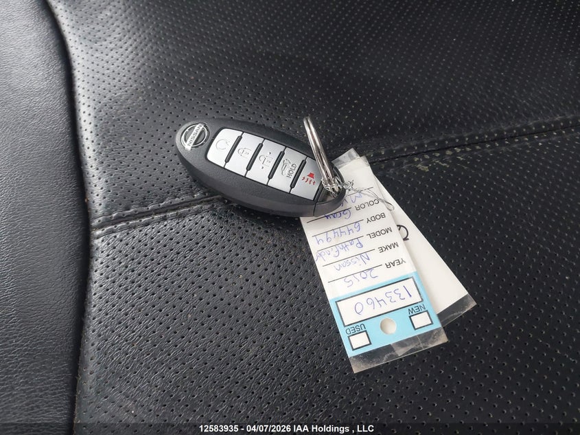 2015 Nissan Pathfinder Platinum/S/Sl/Sv VIN: 5N1AR2MM6FC644494 Lot: 12583935