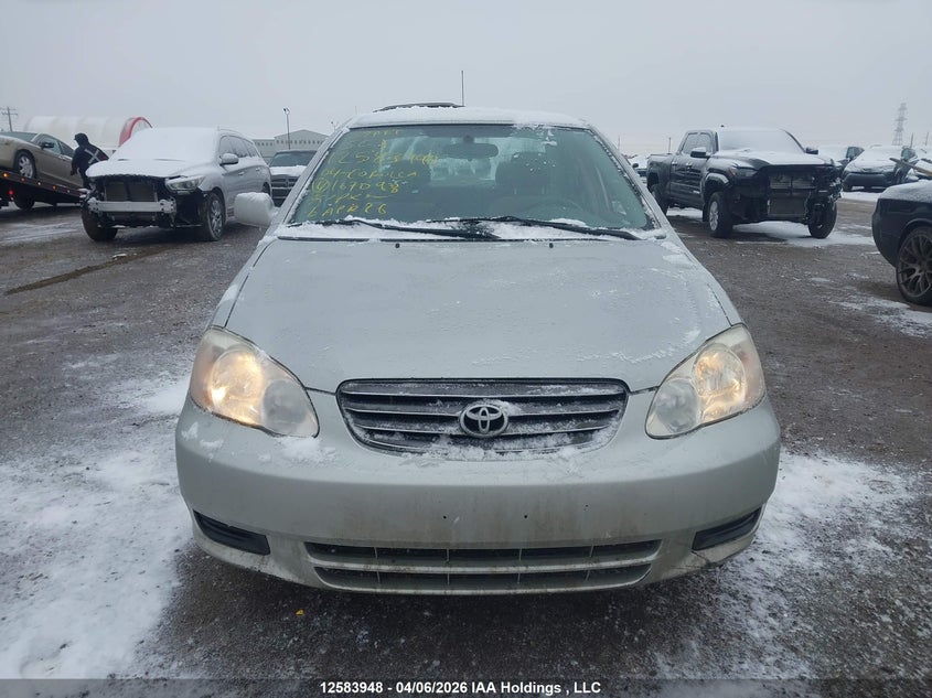 2004 Toyota Corolla Le VIN: 2T1BR32E34C167098 Lot: 12583948