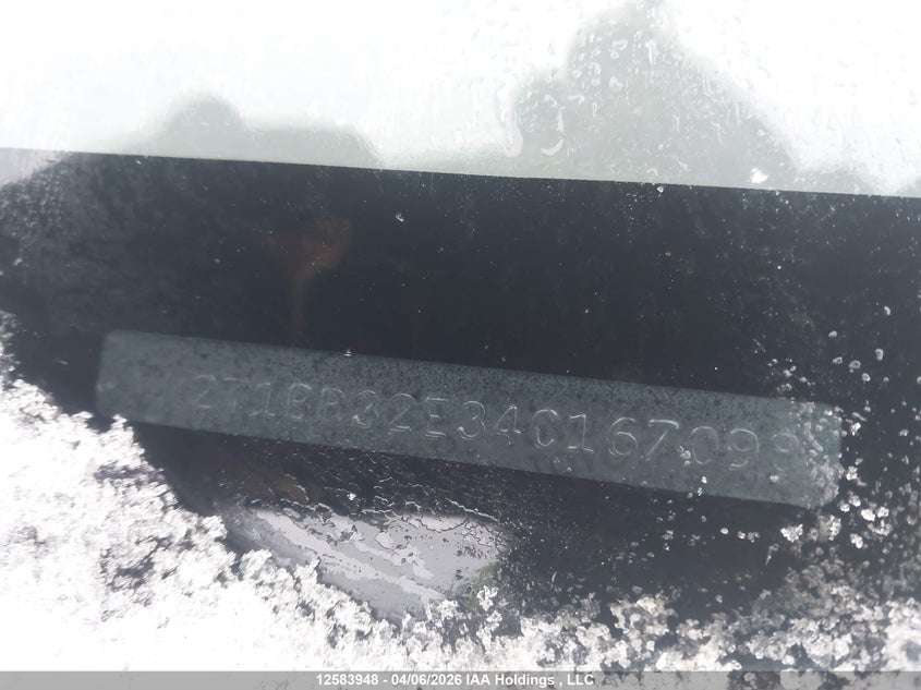 2004 Toyota Corolla Le VIN: 2T1BR32E34C167098 Lot: 12583948