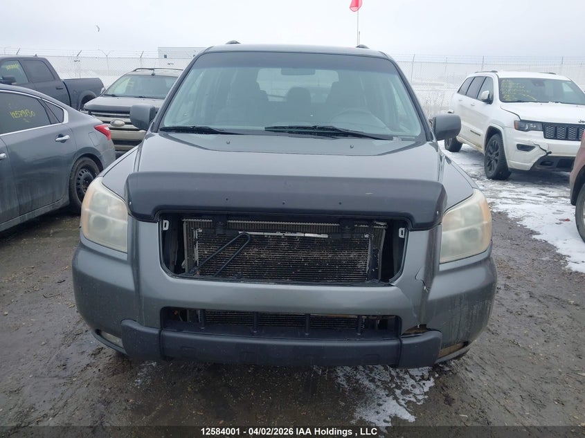 2007 Honda Pilot Ex VIN: 2HKYF18417H001637 Lot: 12584001