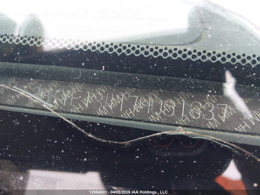 2007 Honda Pilot Ex VIN: 2HKYF18417H001637 Lot: 12584001