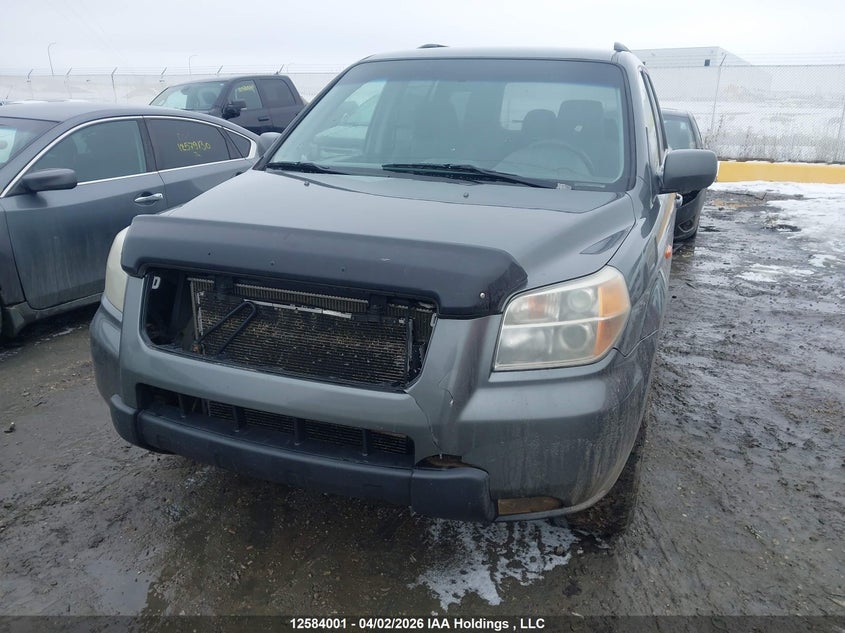 2007 Honda Pilot Ex VIN: 2HKYF18417H001637 Lot: 12584001