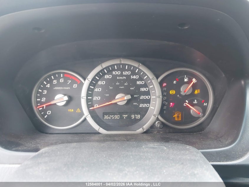 2007 Honda Pilot Ex VIN: 2HKYF18417H001637 Lot: 12584001