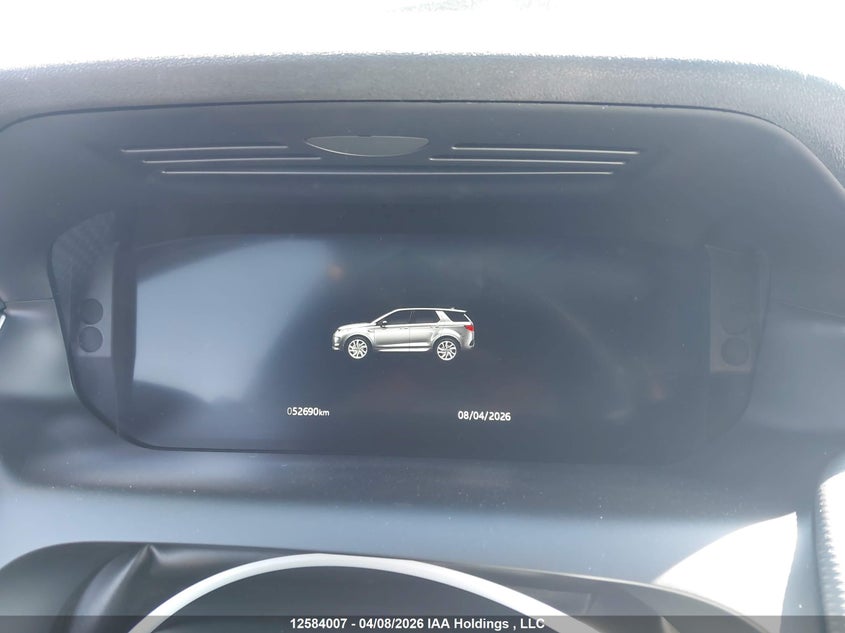 2022 Land Rover Discovery Sport Se R-Dynamic VIN: SALCL2FX3NH910599 Lot: 12584007