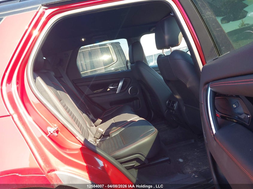 2022 Land Rover Discovery Sport Se R-Dynamic VIN: SALCL2FX3NH910599 Lot: 12584007