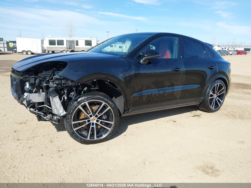 2025 Porsche Cayenne Coupe, Удар спереди, IAAI, VIN WP1BA2AY1SDA33153 — фото 2