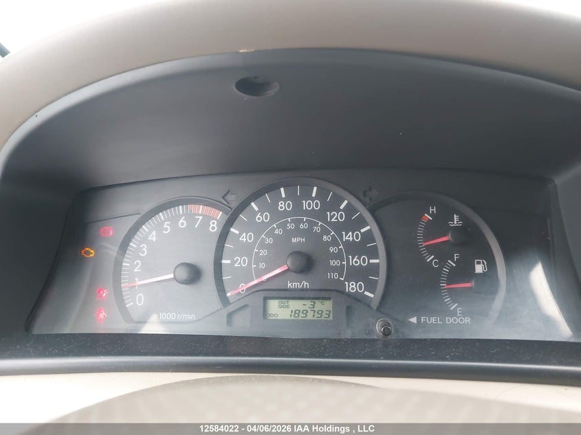 2005 Toyota Corolla Ce/Le/S VIN: 2T1BR32EX5C889282 Lot: 12584022