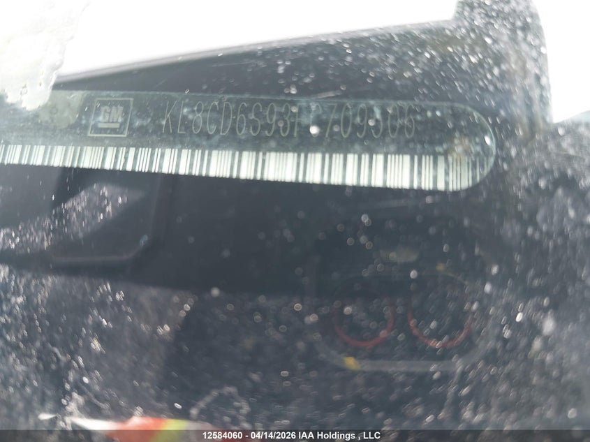 2015 Chevrolet Spark 1Lt Cvt VIN: KL8CD6S93FC709506 Lot: 12584060