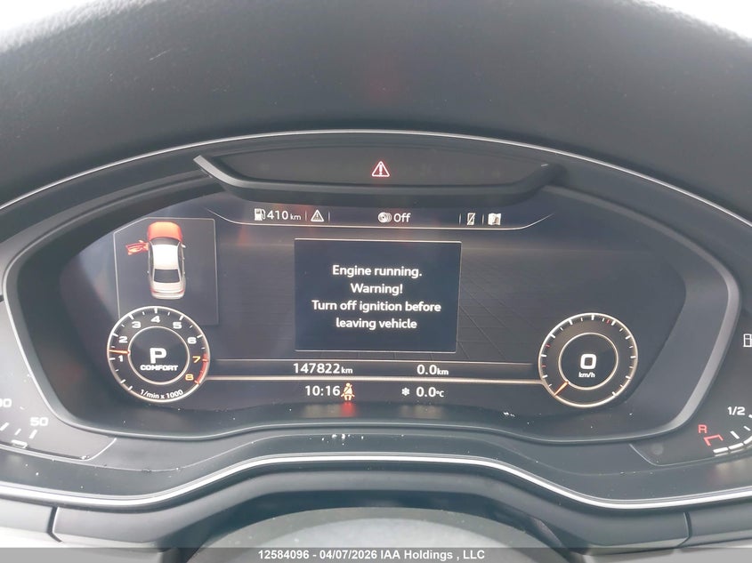 2017 Audi A4 2.0T Technik VIN: WAUFNAF41HN058738 Lot: 12584096