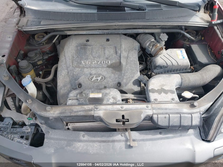 2008 Hyundai Tucson VIN: KM8JM12D68U756284 Lot: 12584105