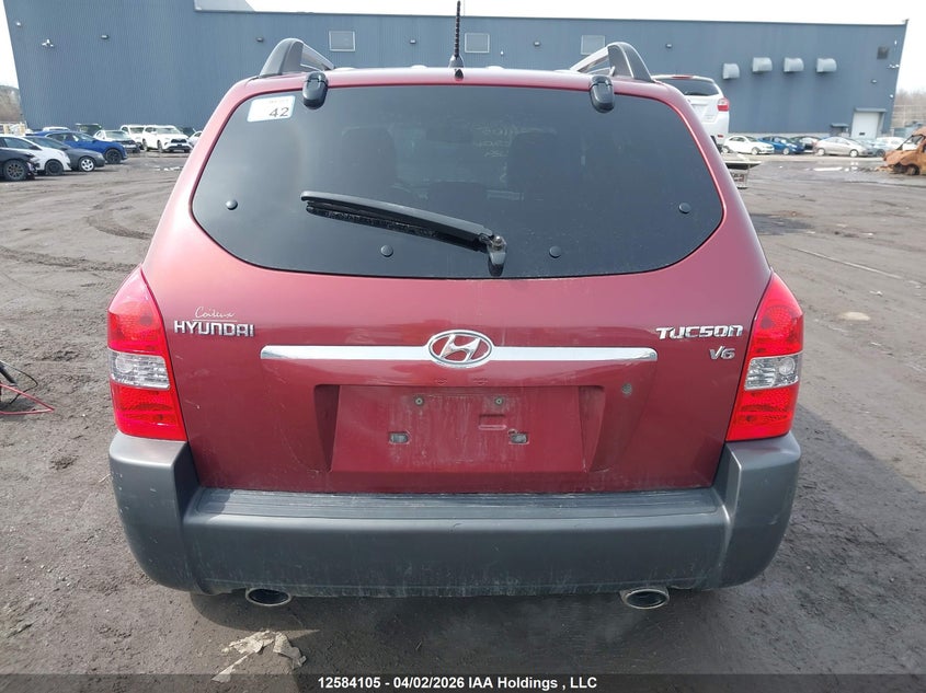 2008 Hyundai Tucson VIN: KM8JM12D68U756284 Lot: 12584105