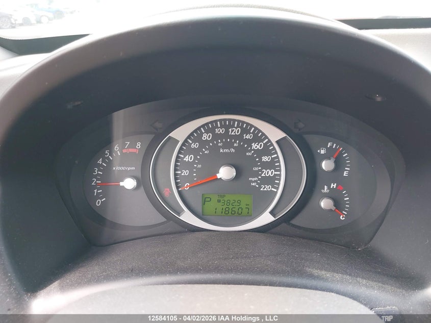 2008 Hyundai Tucson VIN: KM8JM12D68U756284 Lot: 12584105