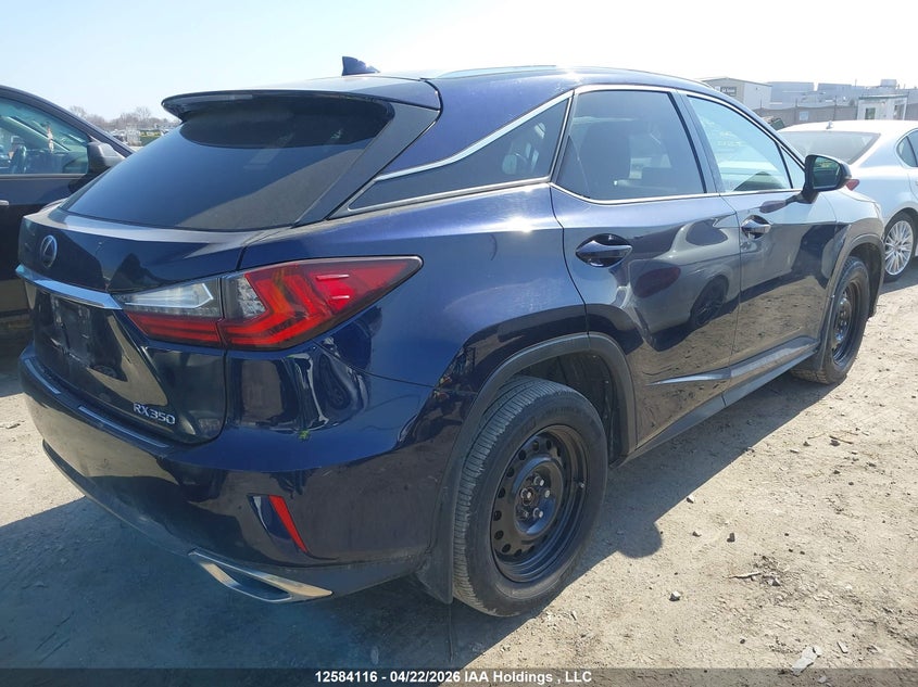 2016 Lexus Rx 3.5 Rx 350 Grey Lot 111012584116 Vin 2T2BZMCA7GC021806