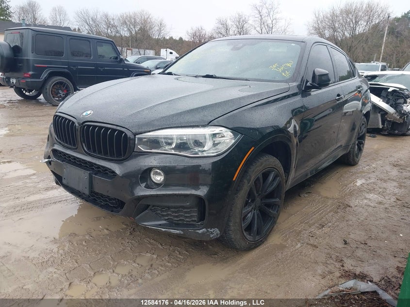 2017 BMW X6 SPORT UTILITY VEHICLE 3.0L I-6 DI, DOHC, VVT, TURBO, 320HP