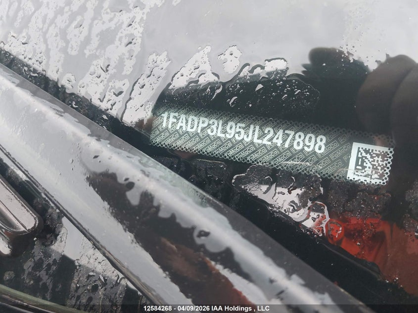 2018 Ford Focus St St VIN: 1FADP3L95JL247898 Lot: 12584268