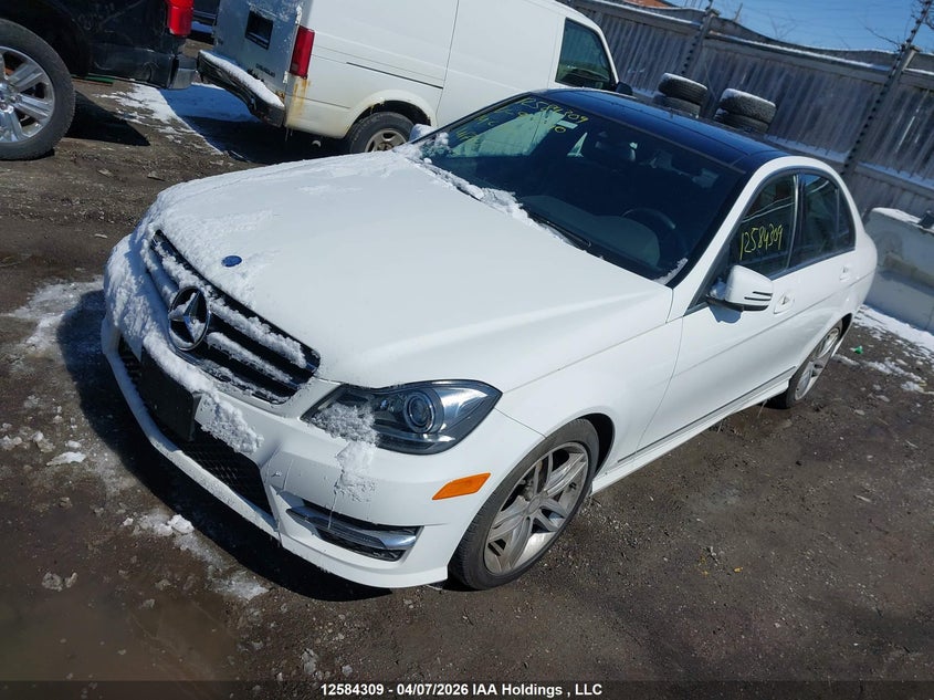 2014 Mercedes-Benz C 300 4Matic VIN: WDDGF8AB2EA958740 Lot: 12584309