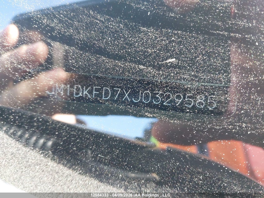 2018 Mazda Cx-3 Gt VIN: JM1DKFD7XJ0329585 Lot: 12584333