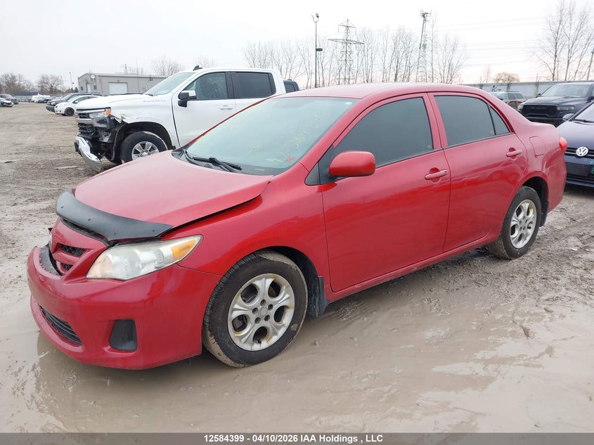 Vin: 2t1bu4ee1dc075245, lot: 2980199, toyota corolla 20132