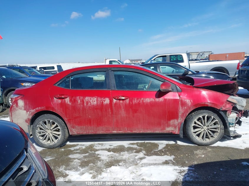 2015 TOYOTA COROLLA SEDAN 1.8L I4 FI DOHC 16V NF4