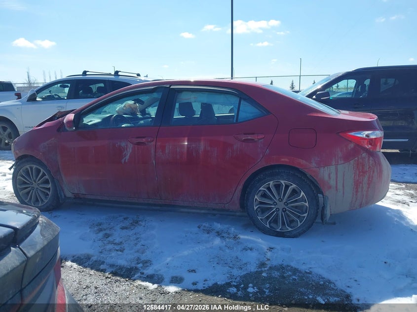 2015 TOYOTA COROLLA SEDAN 1.8L I4 FI DOHC 16V NF4