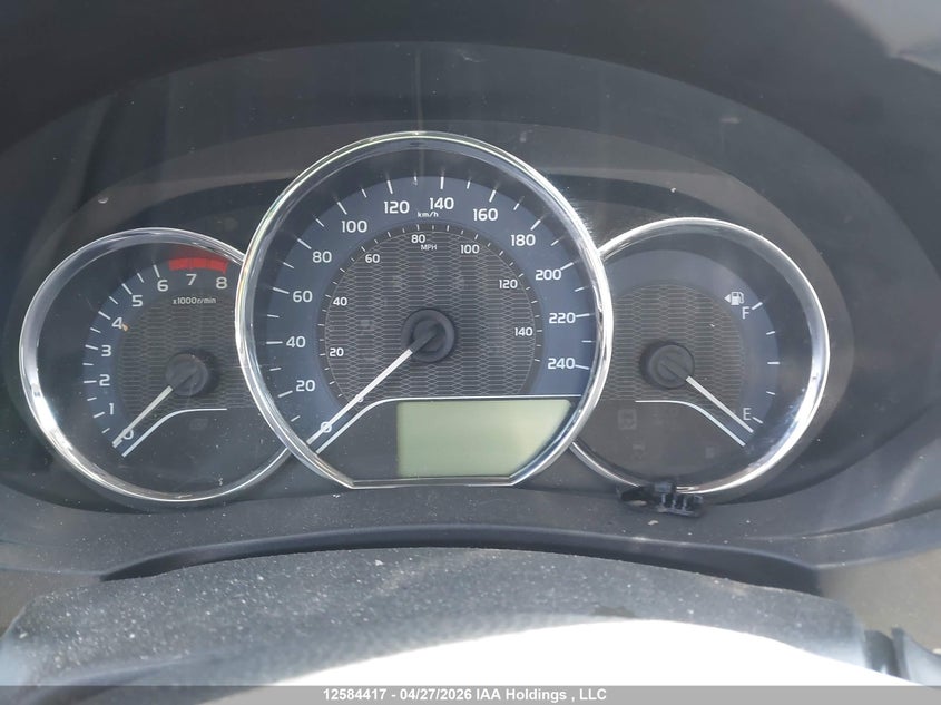 2015 TOYOTA COROLLA SEDAN 1.8L I4 FI DOHC 16V NF4