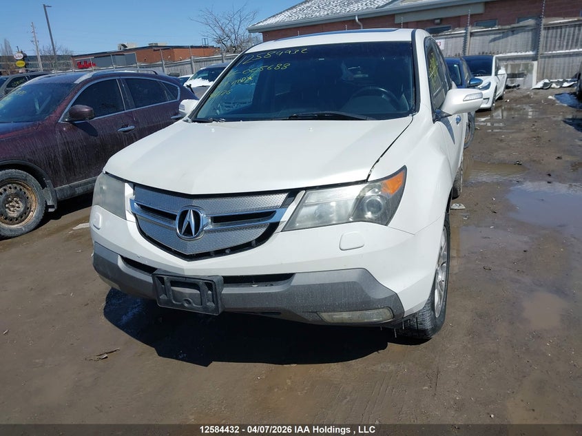 2009 Acura Mdx VIN: 2HNYD28259H005688 Lot: 12584432