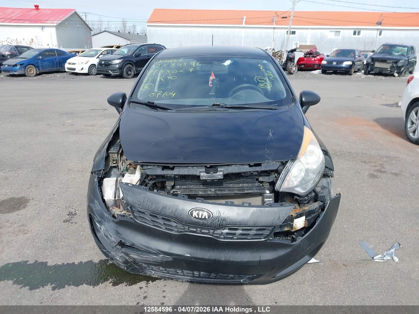 2015 Kia Rio Ex/Lx/Lx+/Sx VIN: KNADM5A36F6988027 Lot: 12584596