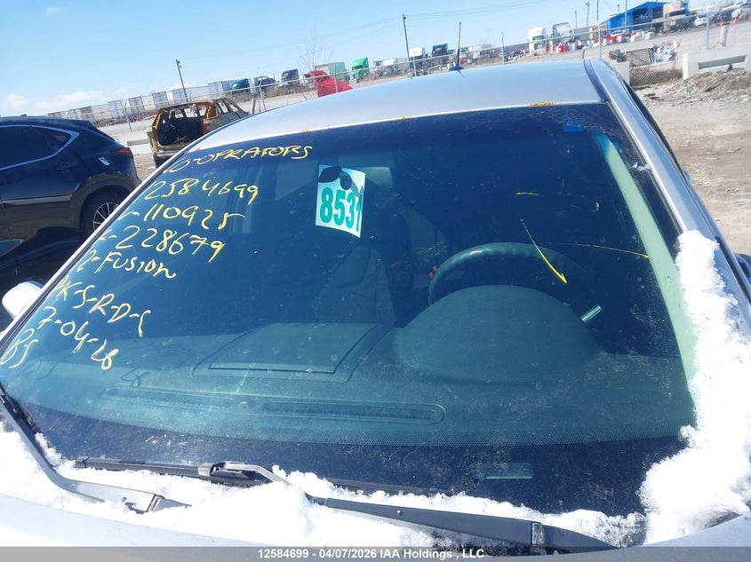 2012 Ford Fusion Se VIN: 3FAHP0HA0CR110925 Lot: 12584699