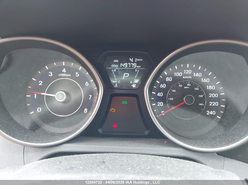 2013 Hyundai Elantra Gls/Limited VIN: 5NPDH4AE5DH162534 Lot: 12584732