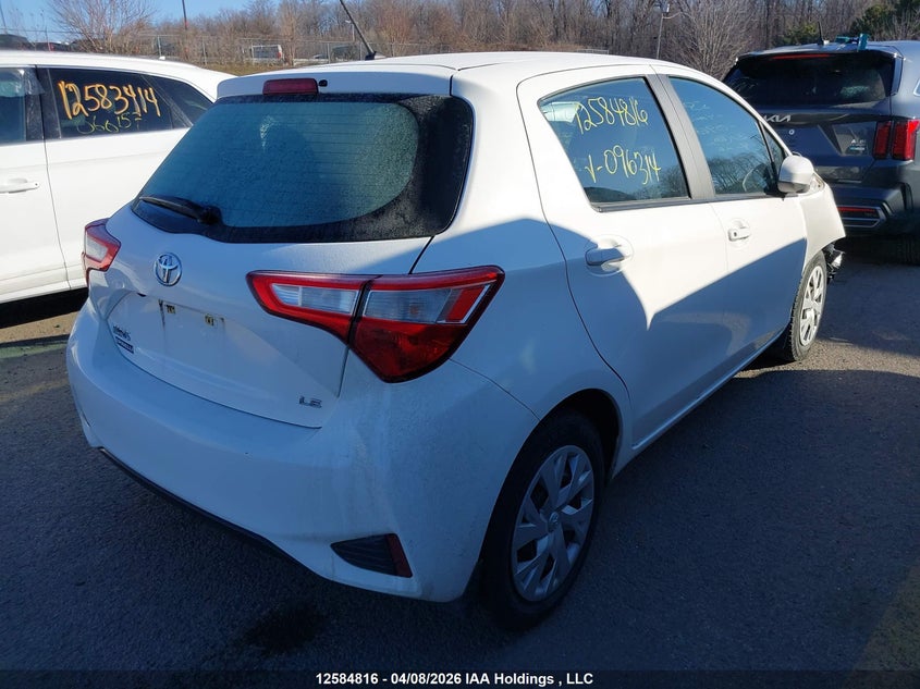 2018 Toyota Yaris L/Le/Se