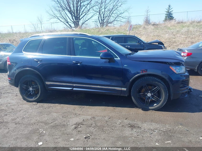 2014 Volkswagen Touareg Tdi VIN: WVGDP9BP0ED006520 Lot: 12584856