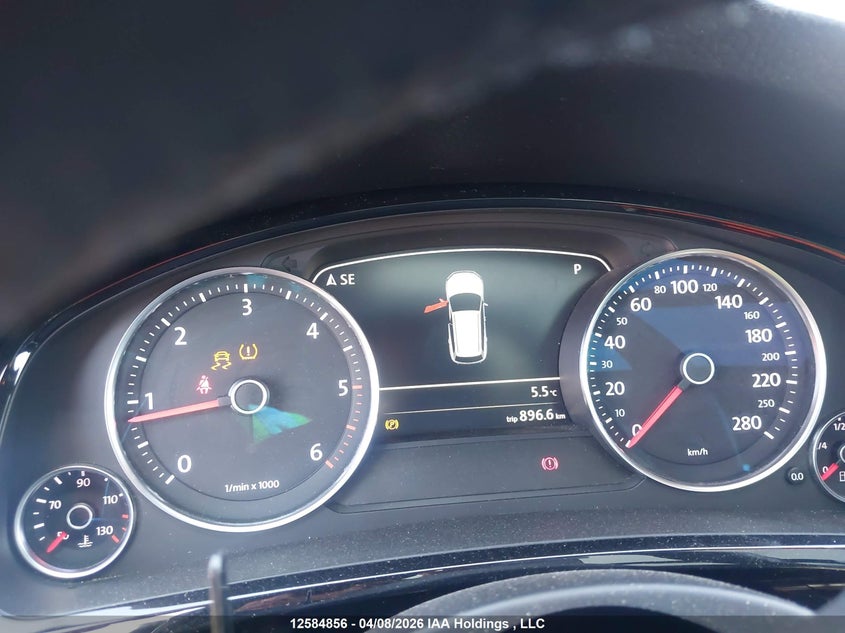 2014 Volkswagen Touareg Tdi VIN: WVGDP9BP0ED006520 Lot: 12584856