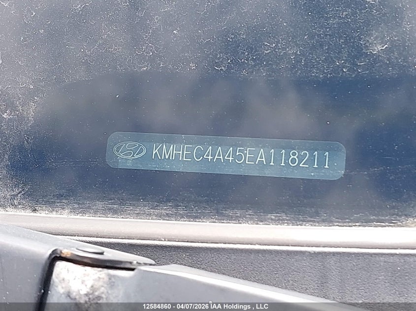 2014 Hyundai Sonata Hybrid Hybrid VIN: KMHEC4A45EA118211 Lot: 12584860