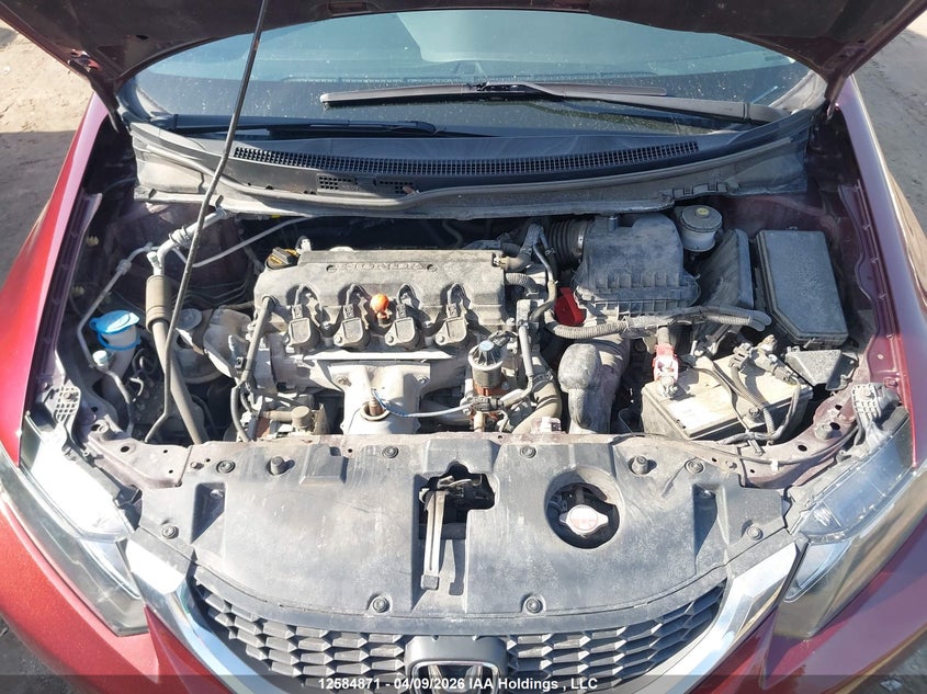 2014 Honda Civic Lx VIN: 2HGFB2F46EH001801 Lot: 12584871