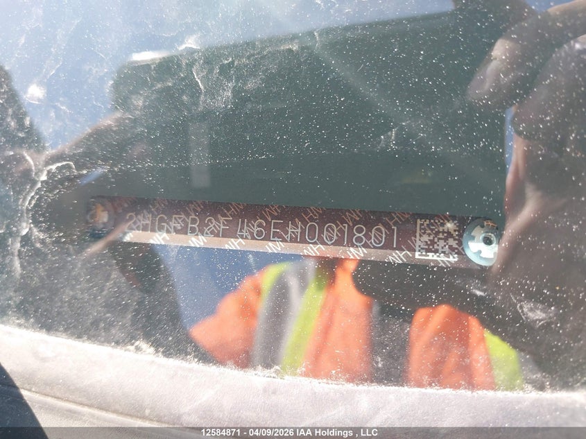 2014 Honda Civic Lx VIN: 2HGFB2F46EH001801 Lot: 12584871