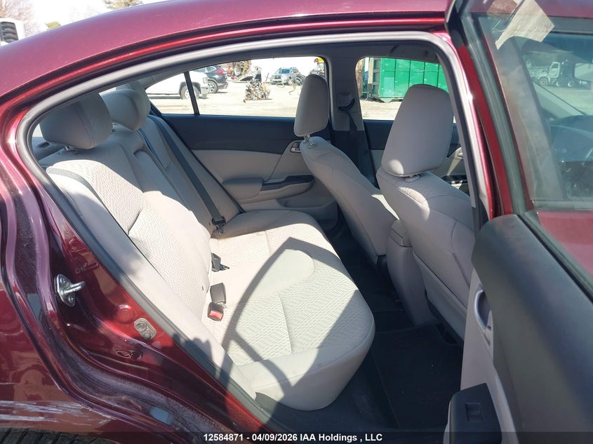 2014 Honda Civic Lx VIN: 2HGFB2F46EH001801 Lot: 12584871