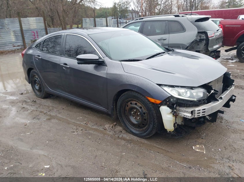 2018 Honda Civic Ex 4Dr VIN: 2HGFC2F86JH024764 Lot: 12585005