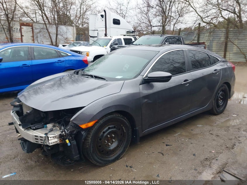 2018 Honda Civic Ex 4Dr VIN: 2HGFC2F86JH024764 Lot: 12585005