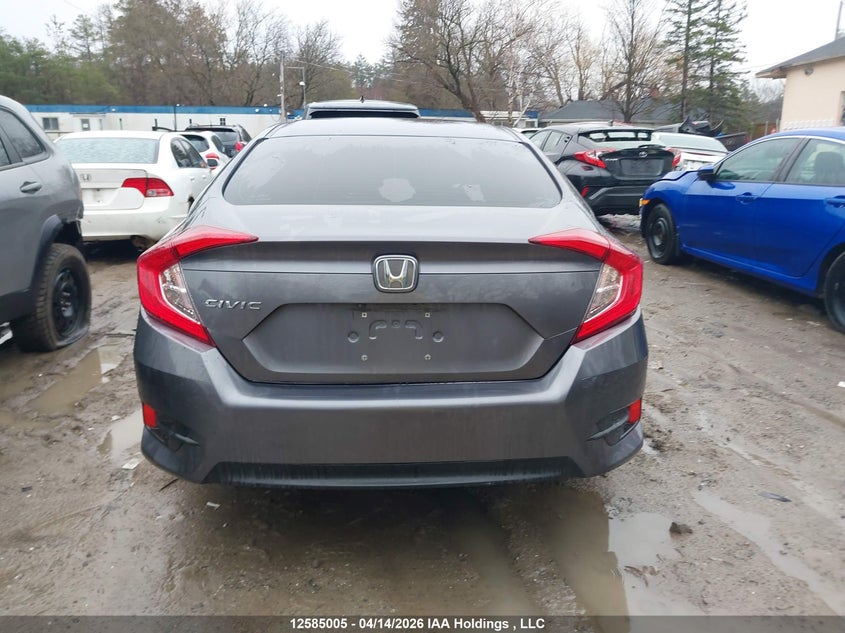 2018 Honda Civic Ex 4Dr VIN: 2HGFC2F86JH024764 Lot: 12585005