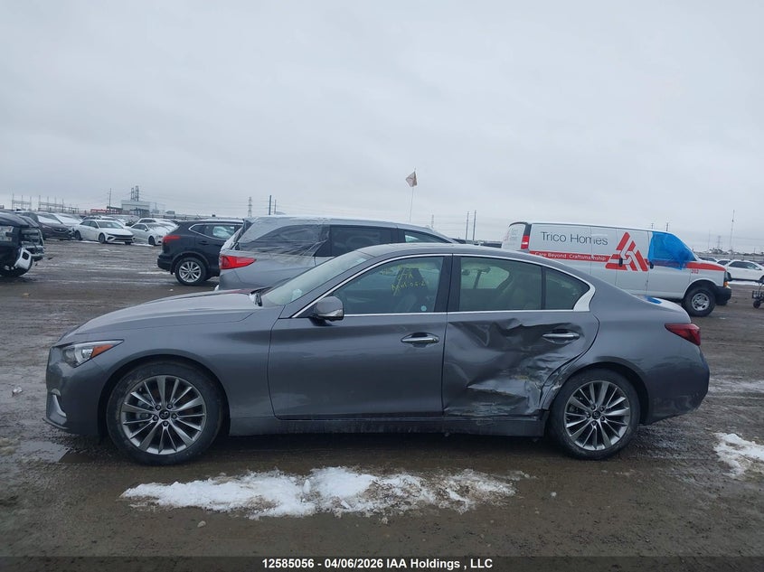 2024 Infiniti Q50 Luxe VIN: JN1EV7BR7RM631199 Lot: 12585056