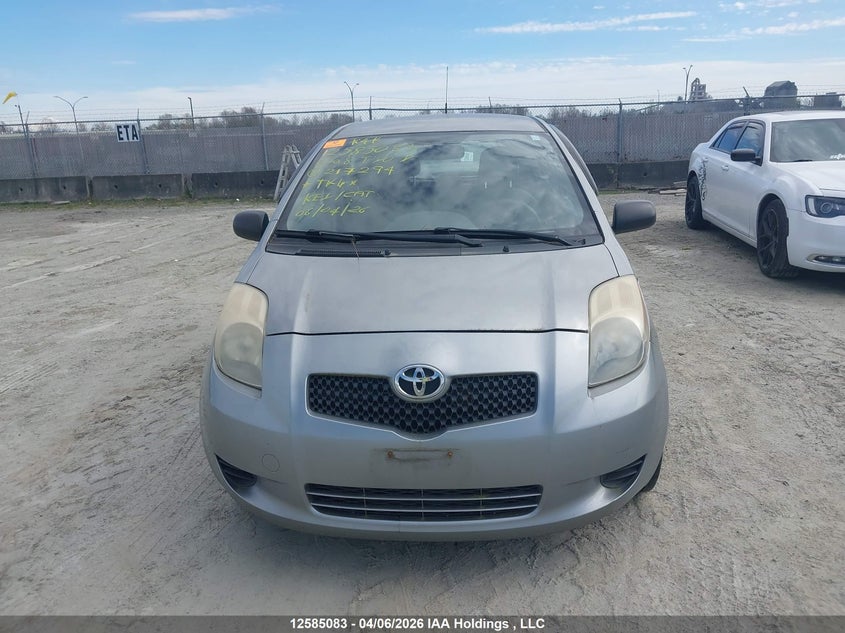 2008 Toyota Yaris VIN: JTDKT923585217294 Lot: 12585083